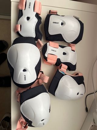 Kit Protecciones Oxelo Patinaje Muñeca Codo Rodill
