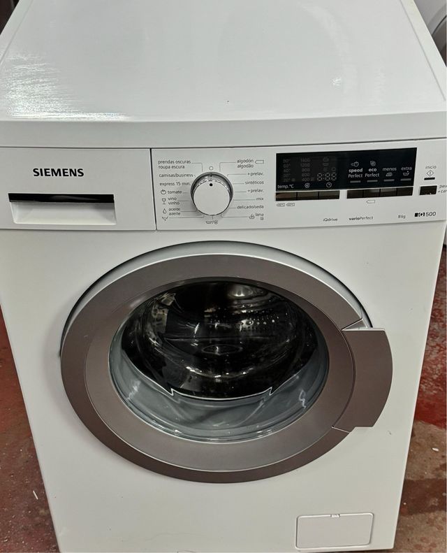 LAVADORA DE CARGA FRONTAL MARCA SIEMENS DE 8 KILOS