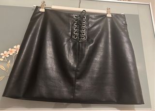 Gonna ecopelle Rotate