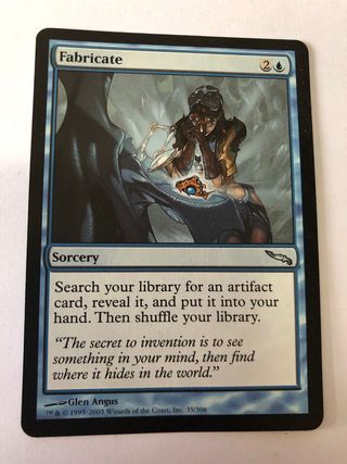 Carta Fabricate Magic Mirrodin MTG