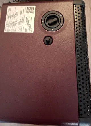 Estufa de gas llama azul nueva