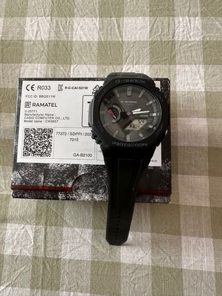 Reloj Casio G-Shock Negro/Gris