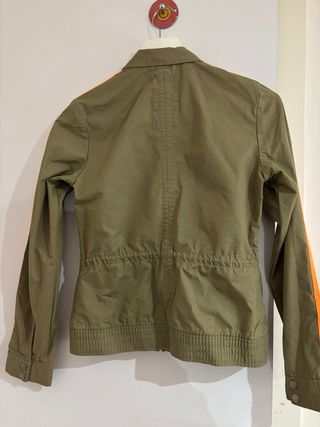 Chaqueta Adidas Verde y Naranja Talla XS