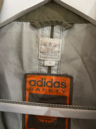 Chaqueta Adidas Verde y Naranja Talla XS