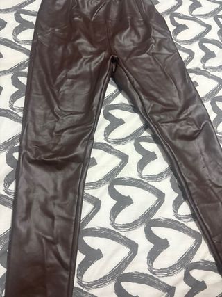 Mallas efecto piel marrones Talla S-M