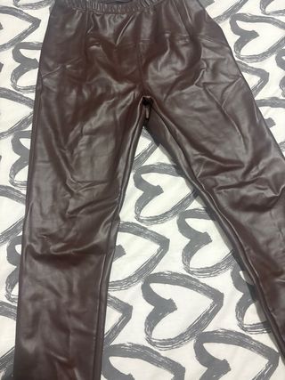 Mallas efecto piel marrones Talla S-M