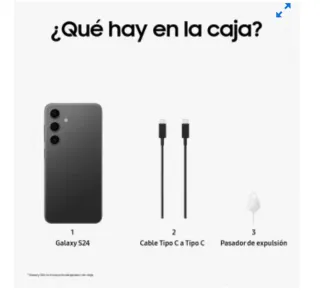 Samsung Galaxy S24 Negro