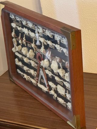 Cuadro Nudos Marineros Madera Tela