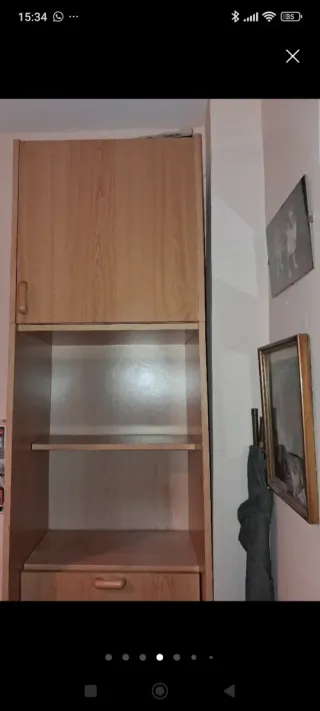 Mueble puente dormitorio madera