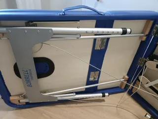 Camilla Masaje Plegable Aluminio 186x66cm