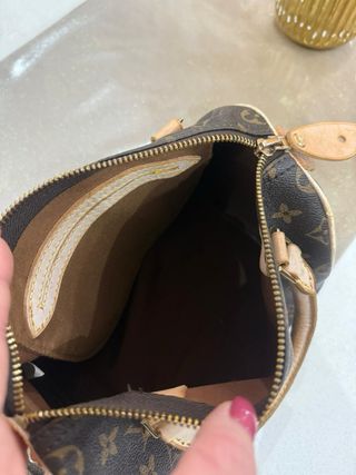 Borsa Louis Vuitton Bauletto Marrone