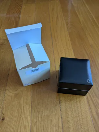 Pulsera Montblanc Cuero y Plata Sin Estrenar