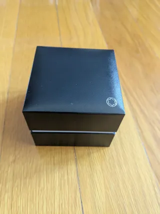 Pulsera Montblanc Cuero y Plata Sin Estrenar