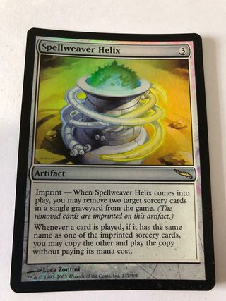 Carta FOIL Spellweaver Helix Magic Mirrodin