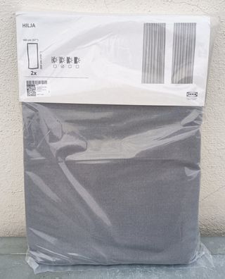 Tende Ikea grigie 2 teli da 145x300 cm