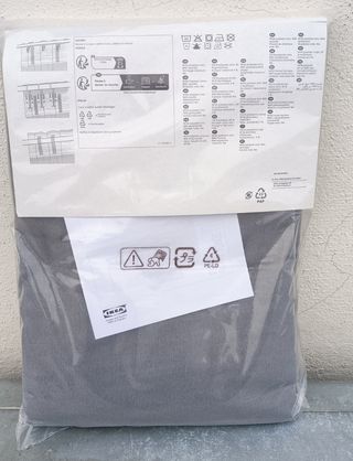 Tende Ikea grigie 2 teli da 145x300 cm