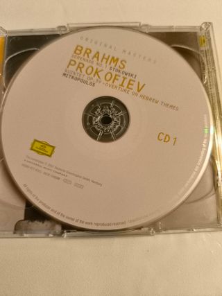 CD Stokowski Brahms Serenade No. 1