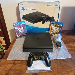 Console Sony Ps4 Slim Playstation 4 Completa 500GB