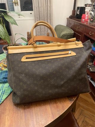 Bolsa de viaje Louis Vuitton restaurada
