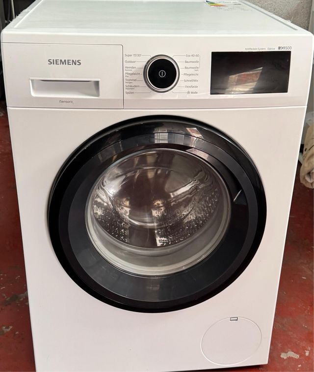 LAVADORA DE CARGA FRONTAL MARCA SIEMENS DE 9 KILOS