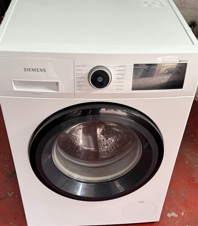 LAVADORA DE CARGA FRONTAL MARCA SIEMENS DE 9 KILOS