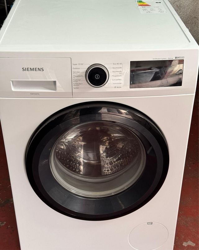 LAVADORA DE CARGA FRONTAL MARCA SIEMENS DE 9 KILOS