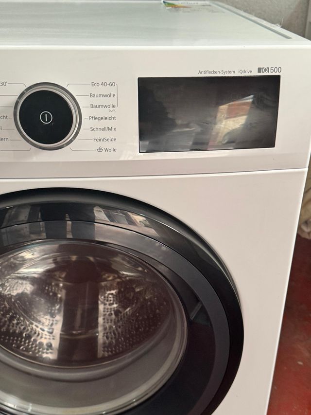 LAVADORA DE CARGA FRONTAL MARCA SIEMENS DE 9 KILOS