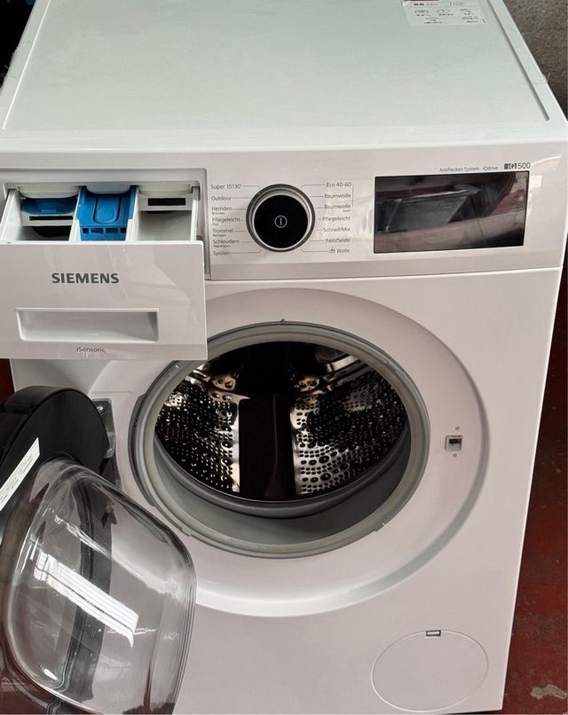 LAVADORA DE CARGA FRONTAL MARCA SIEMENS DE 9 KILOS