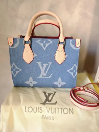 Borsa Louis Vuitton Denim Monogram