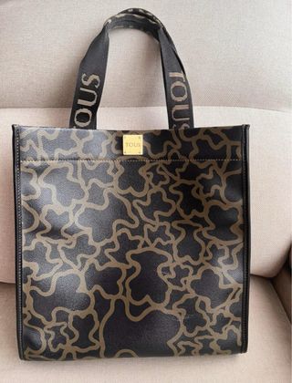 Bolso Tous icónico negro y marrón