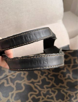Bolso Tous icónico negro y marrón