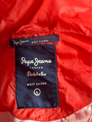 Plumas Pepe Jeans Naranja Talla L