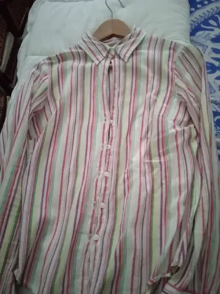 Camisa Tommy Hilfiger Mujer Talla M Multicolor