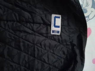 Chaqueta Adolfo Domínguez Negra Talla 40