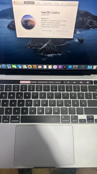 MacBook Pro i5 256GB 8GB RAM Gris