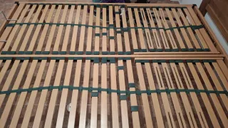 Conjunto cabecero, somier y colchón