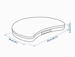 Soporte portatil Brada Ikea / soporte ordenador