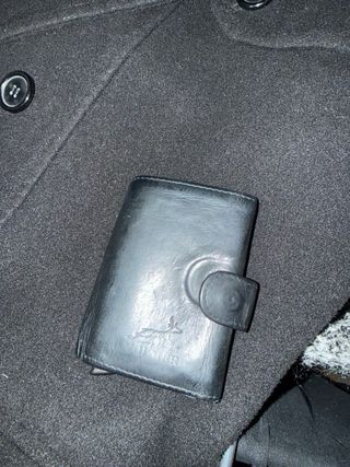 Portafogli uomo J.W.A.R. nero