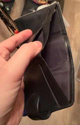 Portafogli uomo J.W.A.R. nero