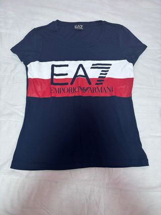Blusa EA7 original azul marino.