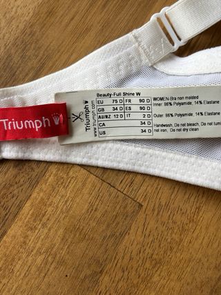 Sujetador Triumph 90D