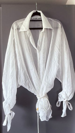 Blusa transparente NOCTURNE talla única