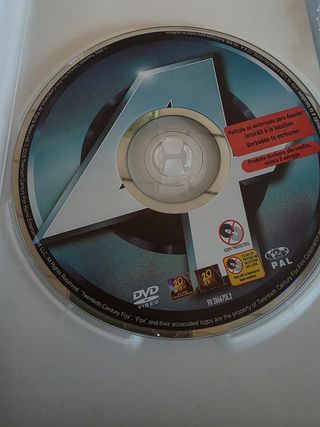 DVD Los 4 Fantásticos