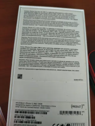 iPhone 12 128GB Rosso