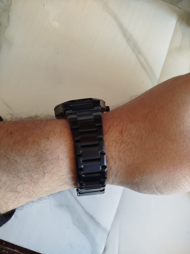 Reloj oak 44mm - acero inoxidable negro