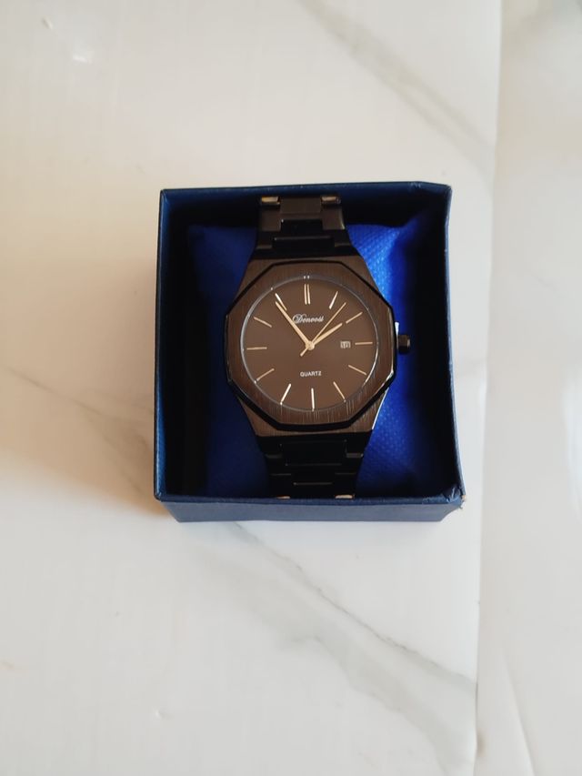 Reloj oak 44mm - acero inoxidable negro