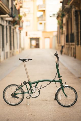 Bicicleta Brompton Verde 3 Marchas