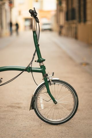 Bicicleta Brompton Verde 3 Marchas