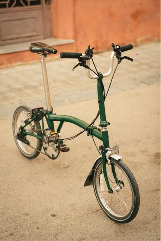 Bicicleta Brompton Verde 3 Marchas