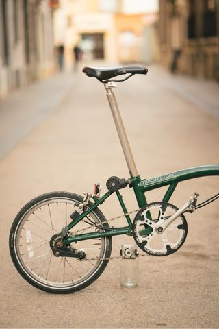 Bicicleta Brompton Verde 3 Marchas